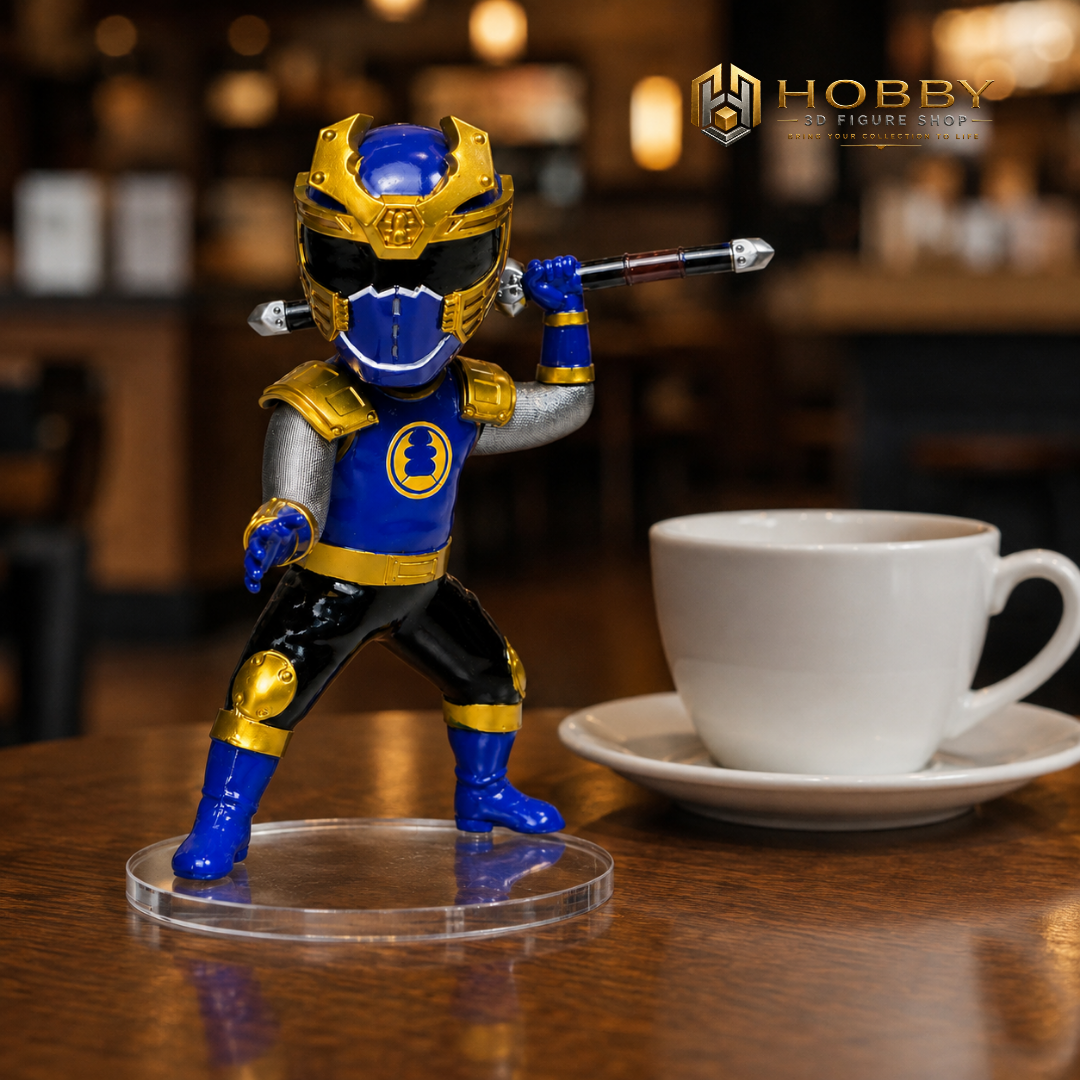 Chibi 3D Ninja Storm - Navy Thunder Ranger