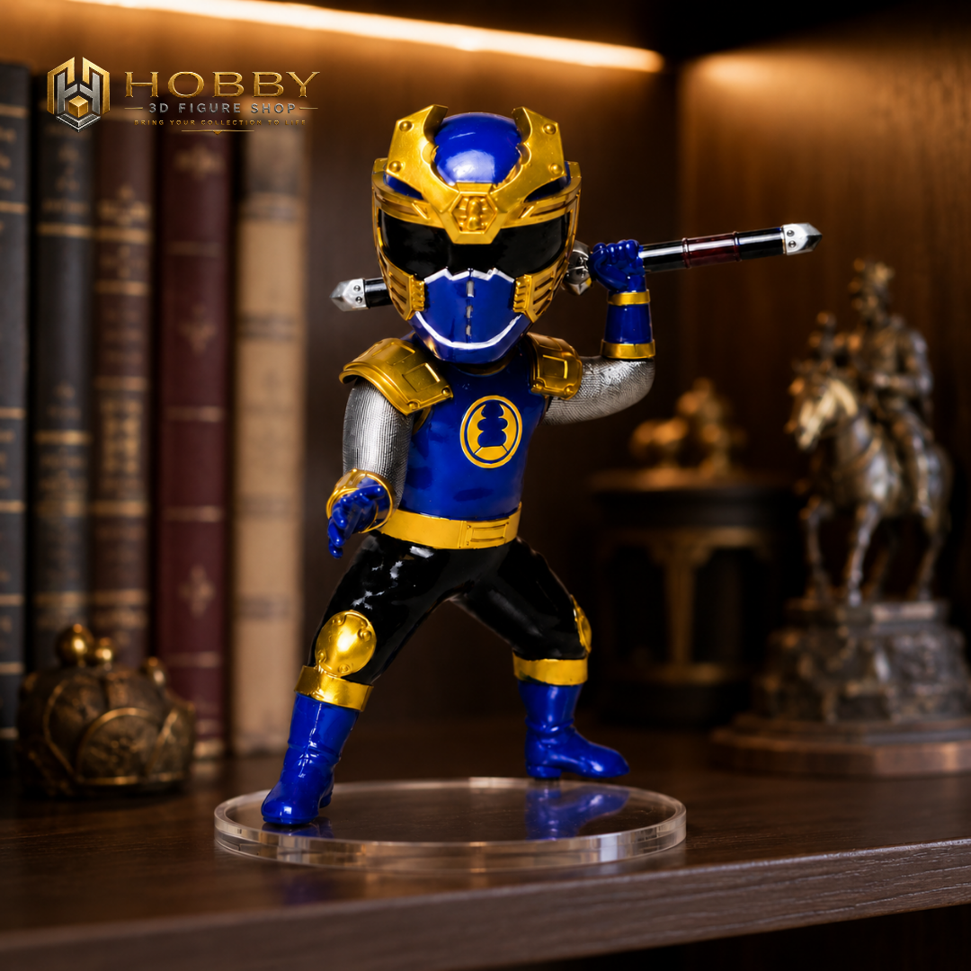 Chibi 3D Ninja Storm - Navy Thunder Ranger