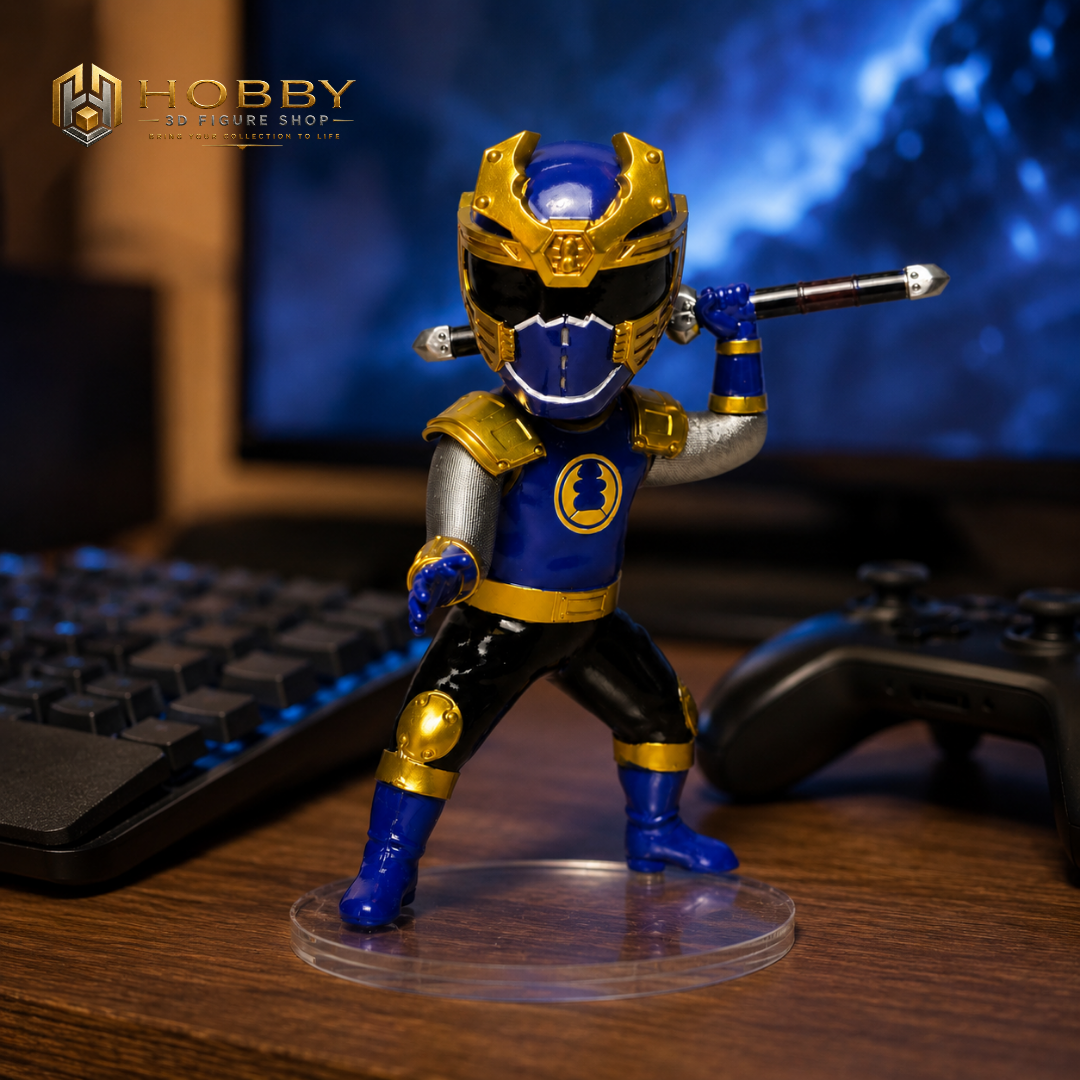 Chibi 3D Ninja Storm - Navy Thunder Ranger