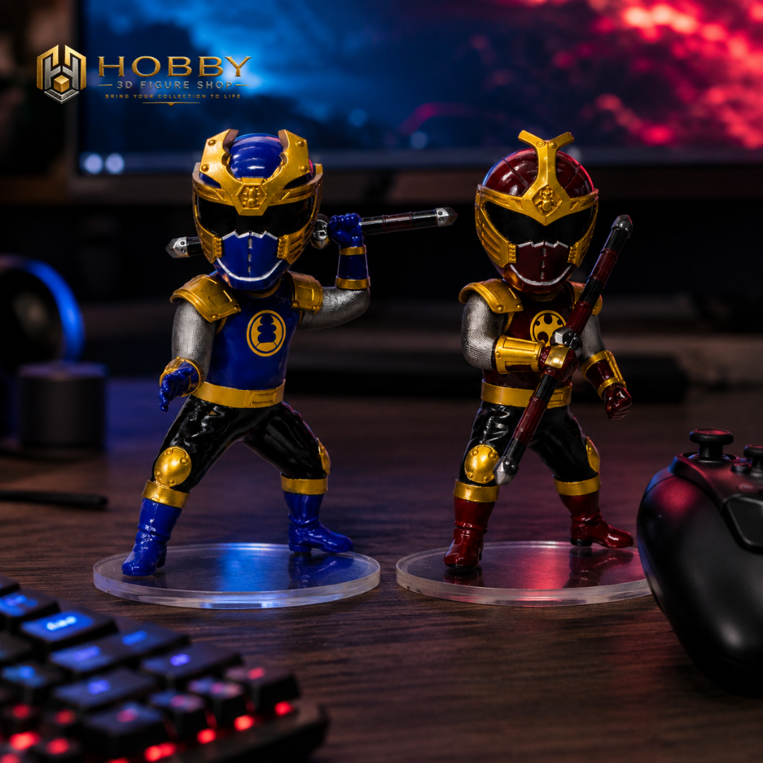 Chibi 3D Ninja Storm - Set Thunder Ranger