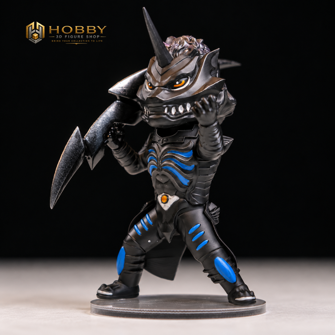 Chibi Wild Force Zen-Aku Figure | 8cm Collectable Wolf Org from Power Rangers Wild Force | Gift for Collectors