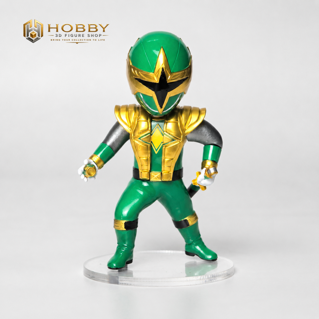 Chibi 3D Ninja Storm - Green Samurai Ranger