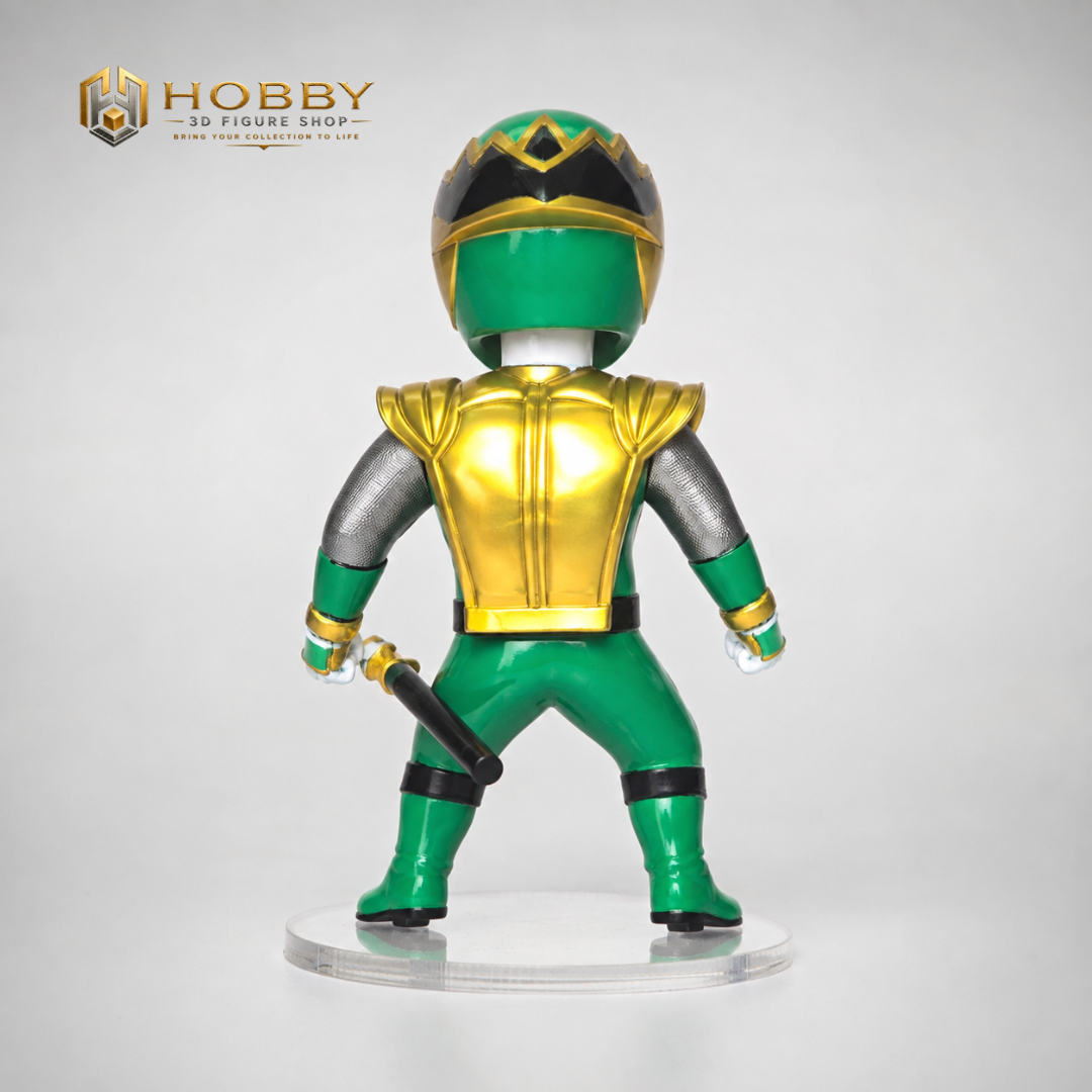 Chibi 3D Ninja Storm - Green Samurai Ranger