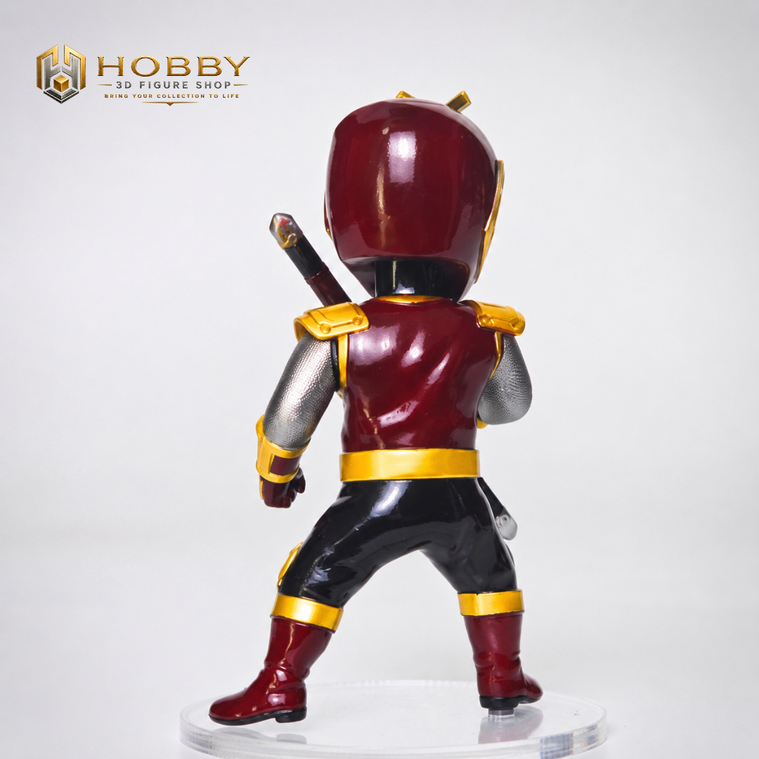 Chibi 3D Ninja Storm - Crimson Thunder Ranger