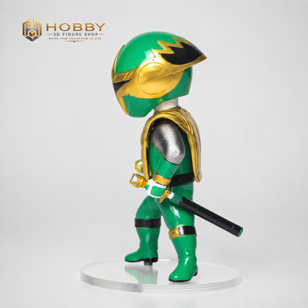 Chibi 3D Ninja Storm - Green Samurai Ranger