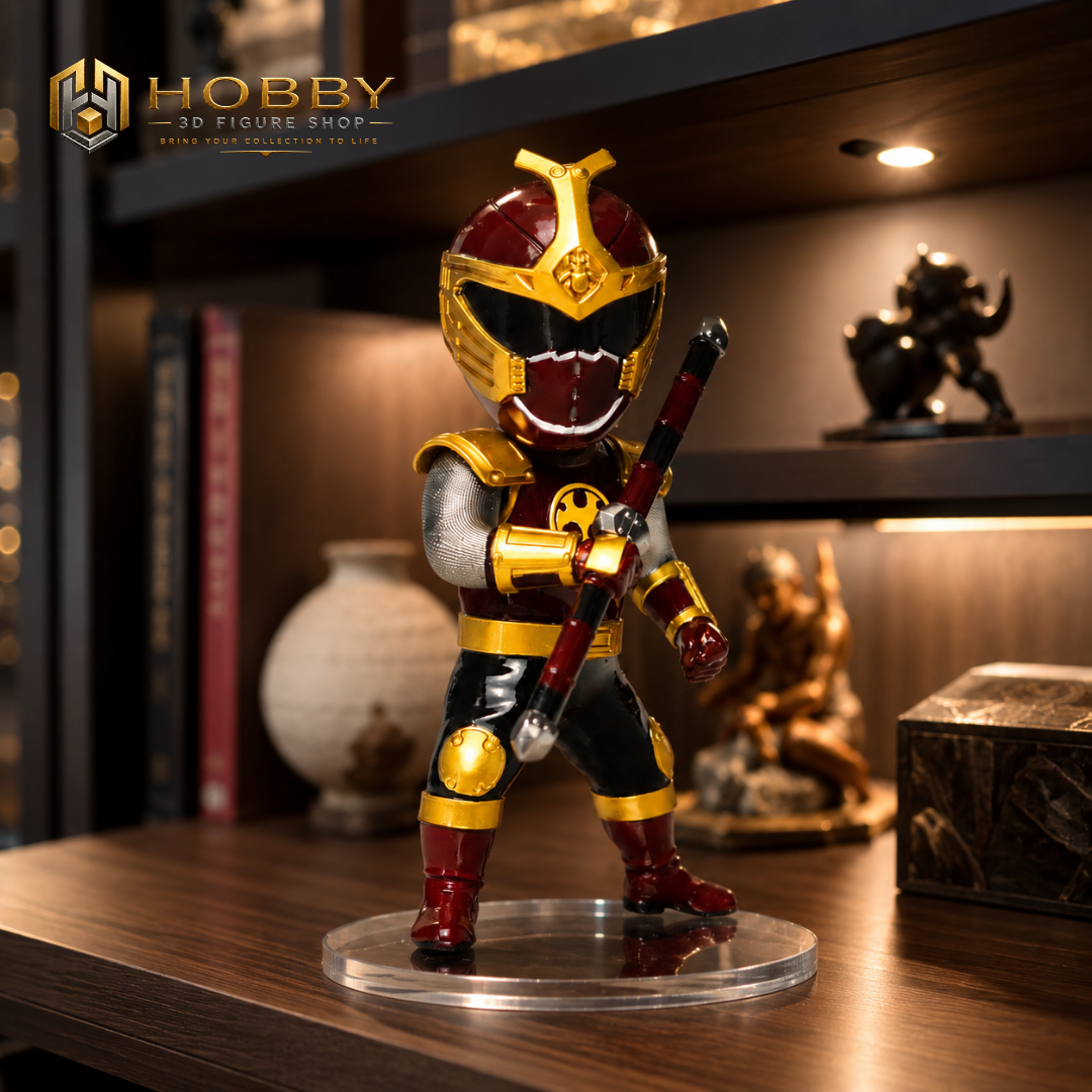 Chibi 3D Ninja Storm - Crimson Thunder Ranger