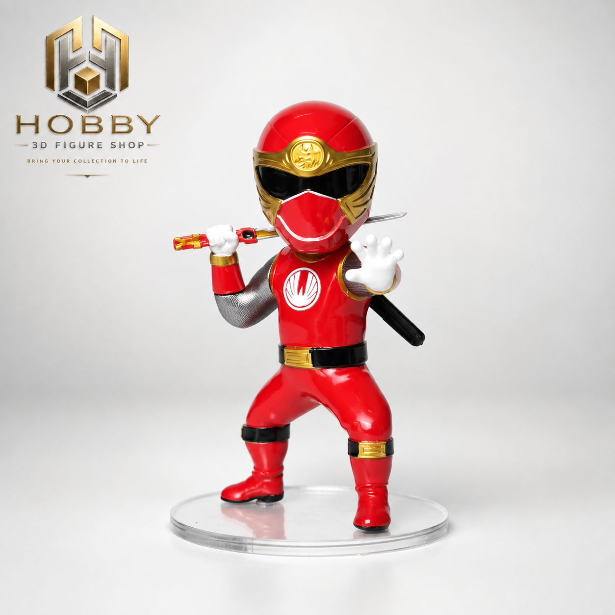 Power Ranger Tempestade Ninja - Ranger Vermelho