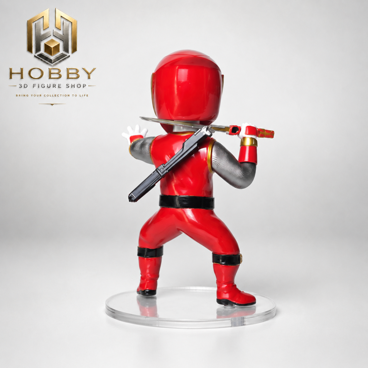 Power Ranger Tempestade Ninja - Ranger Vermelho