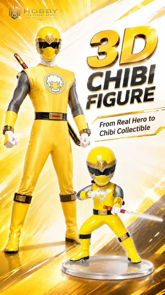 Chibi 3D Ninja Storm - Yellow Ranger